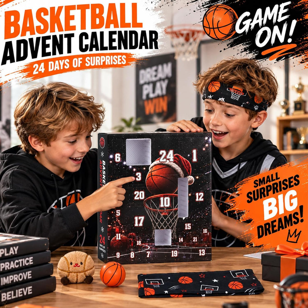 Mason Life Basketball Advent Calendar - 24 Days - product view 7
