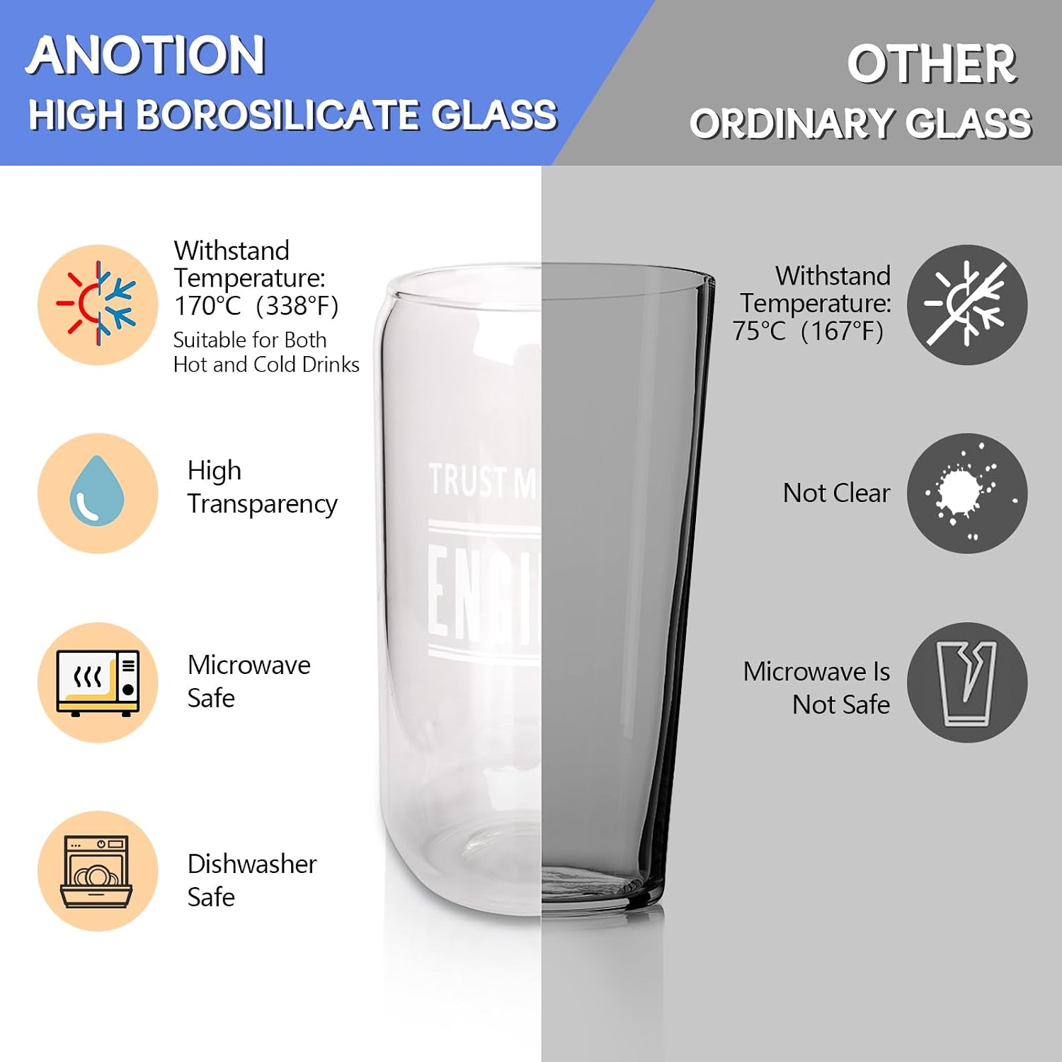 Themed Can Glass - 18 oz product image 6