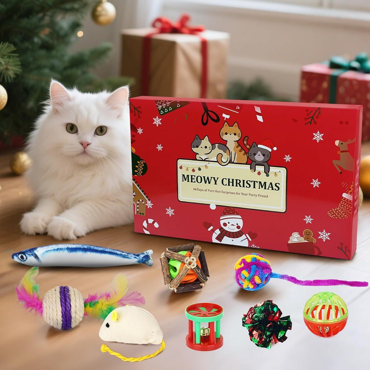 ANOTION Cat Toy Advent Calendar - 24 Days - product view 5