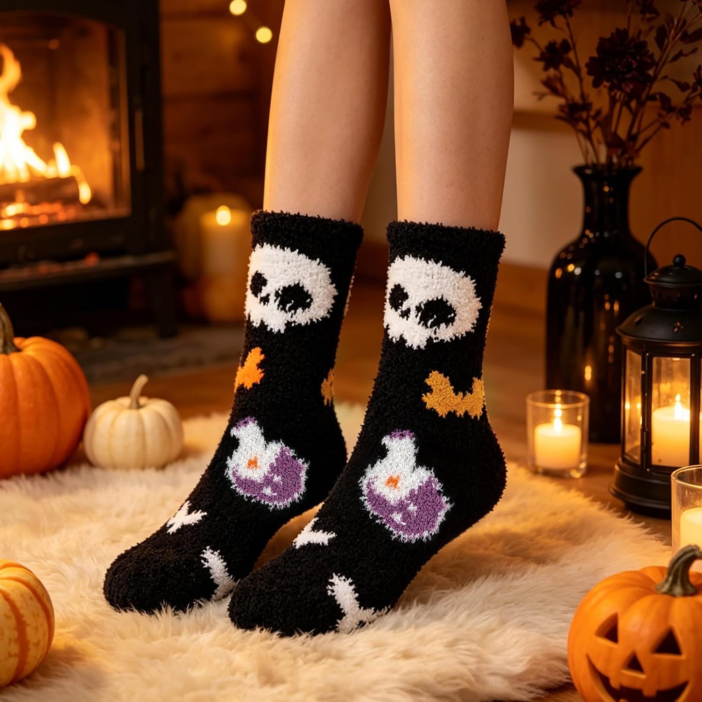 Purple Halloween Boo Basket for Women - 15 Piece - image 7