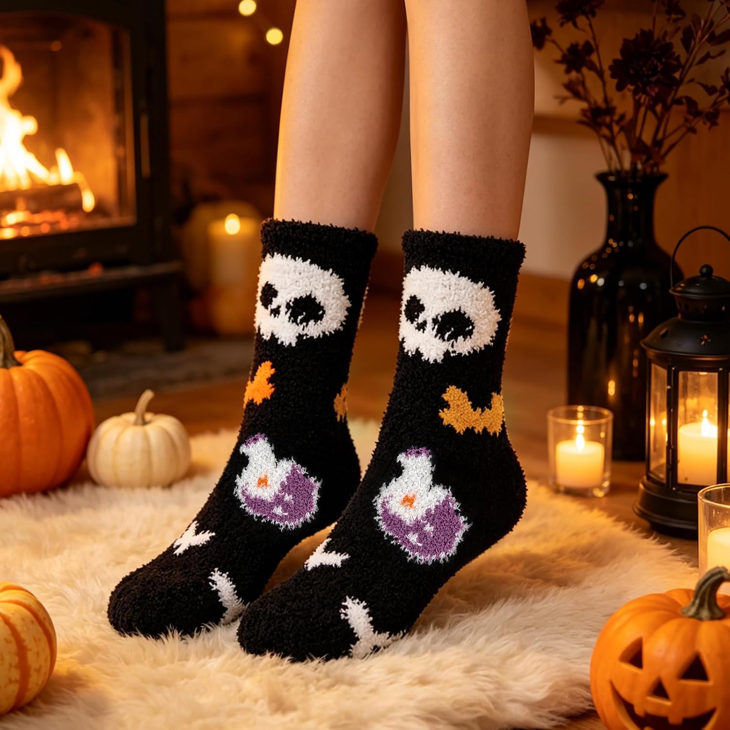 Purple Halloween Boo Basket for Women - 15 Piece - image 7