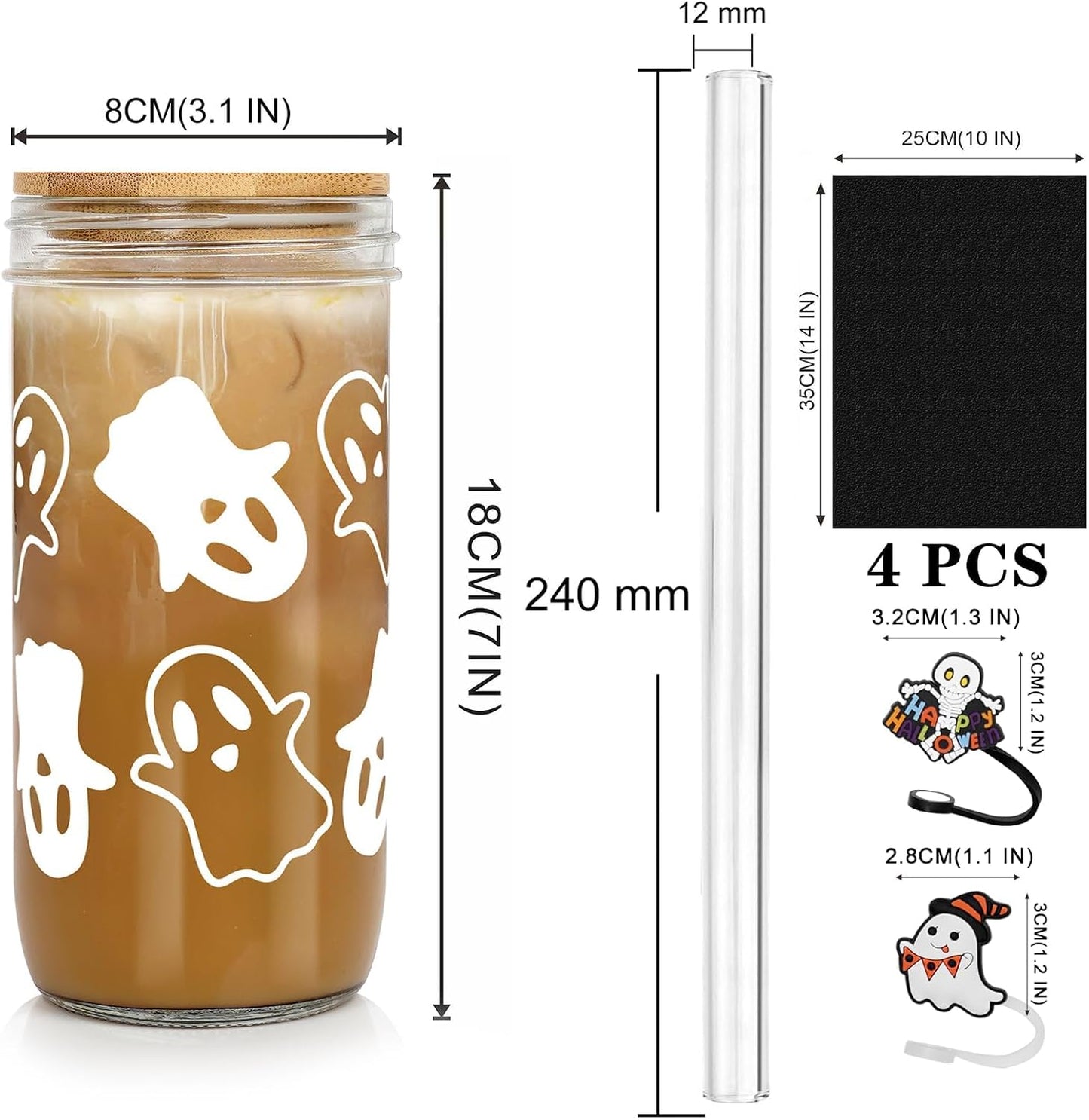 Halloween Can Glass - 24 oz product image 10