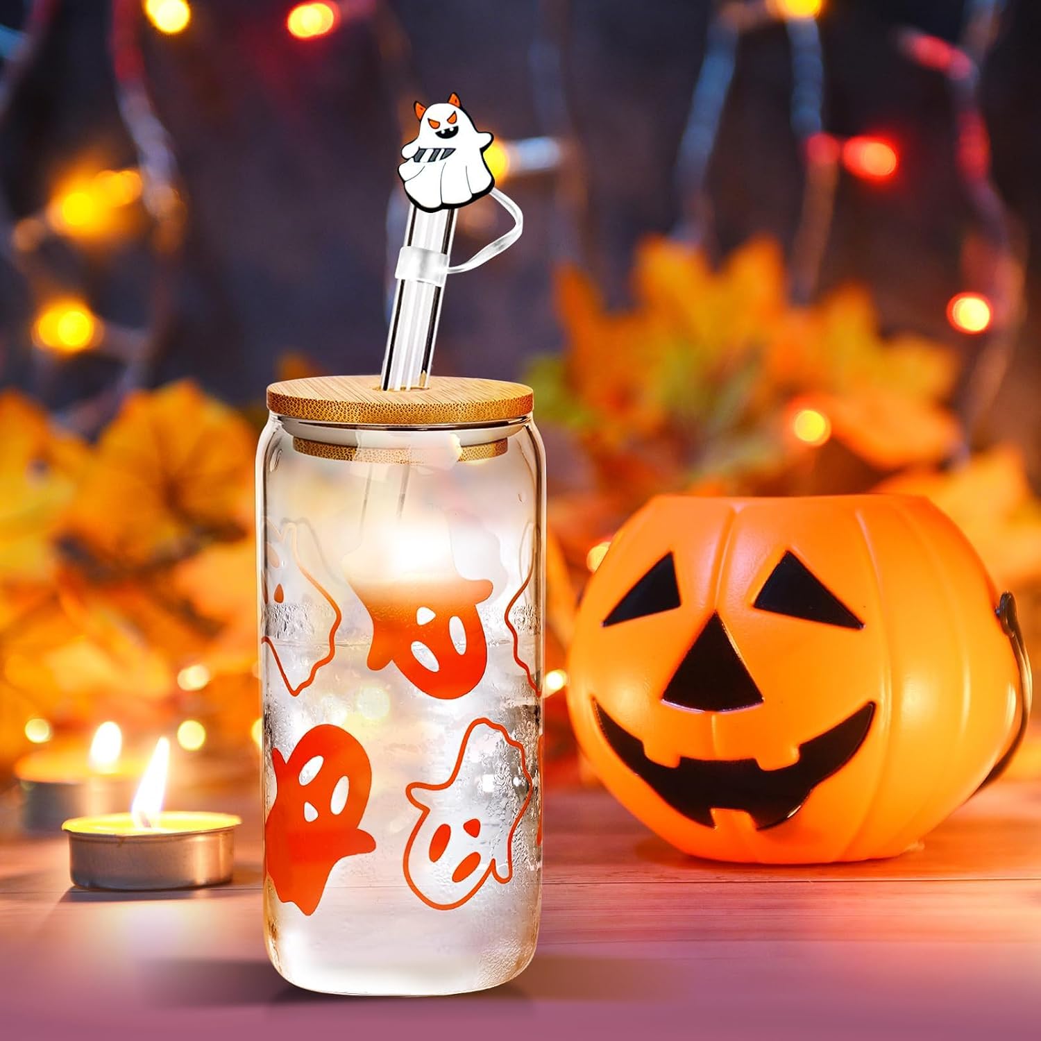 Halloween Can Glass - 18 oz product image 5