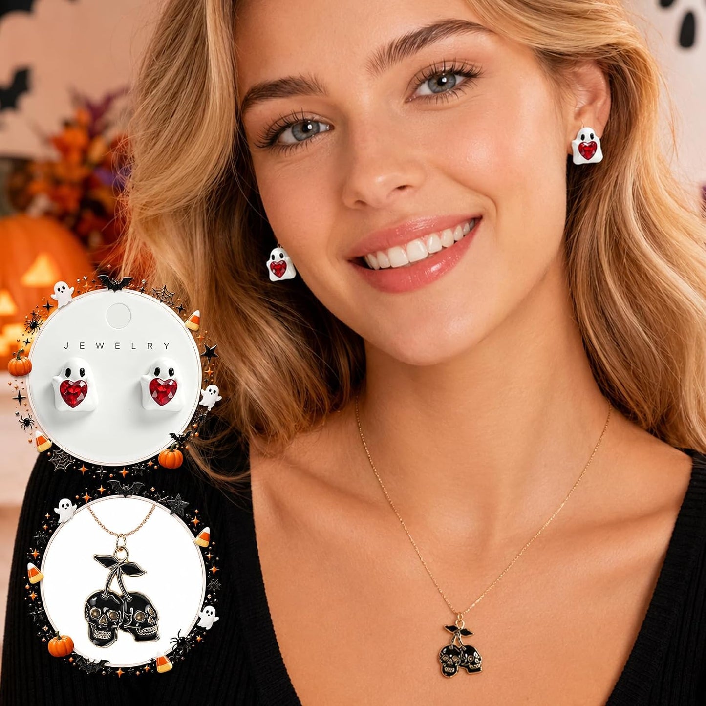 Purple Halloween Boo Basket for Women - 15 Piece - image 5