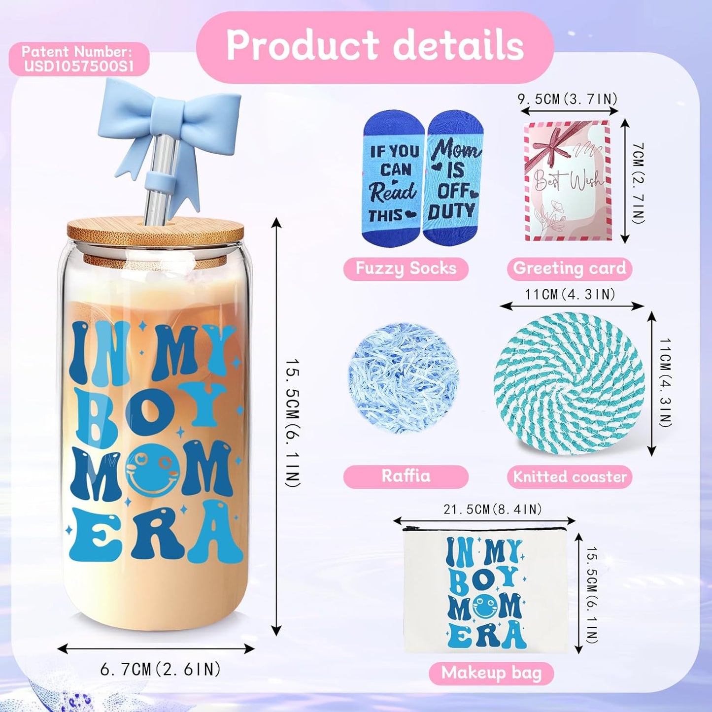 Gift Set Glass Cup - 18 oz product image 3