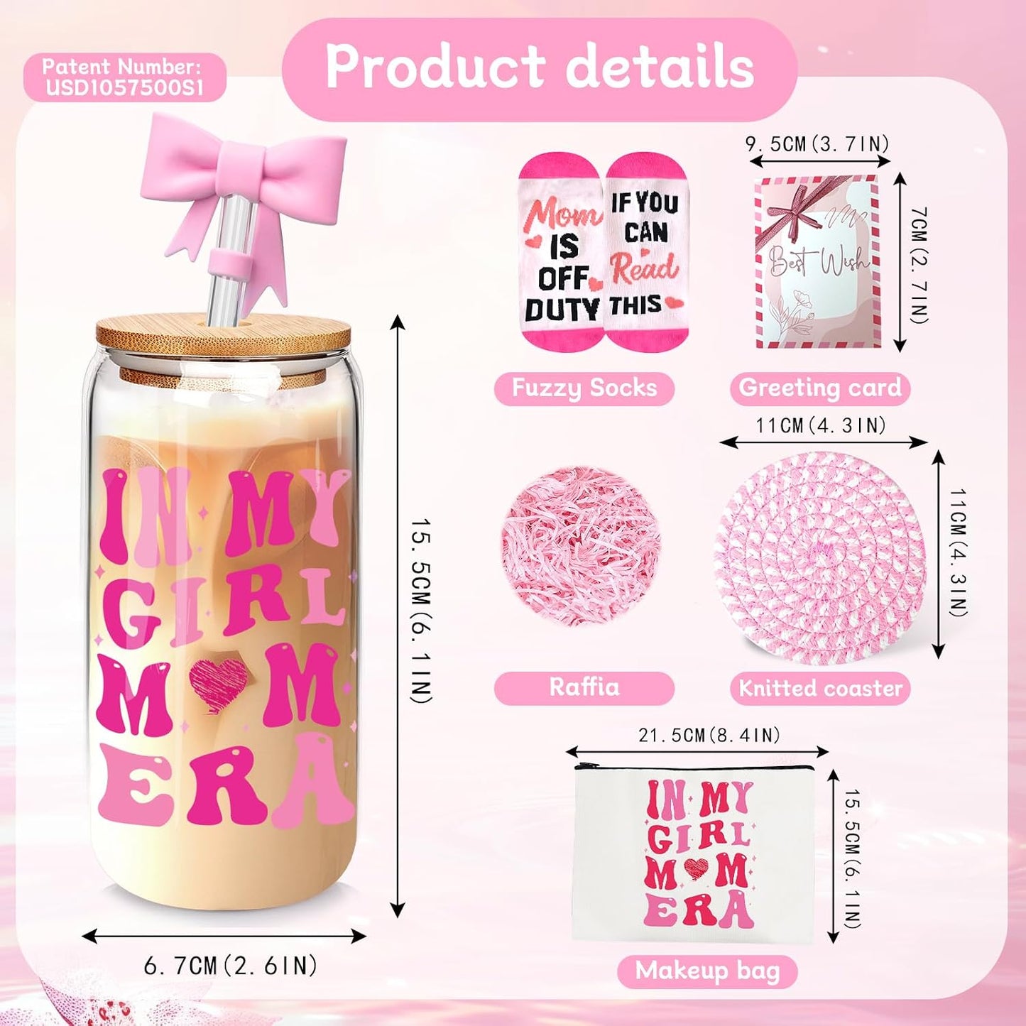 Gift Set Glass Cup - 18 oz product image 10