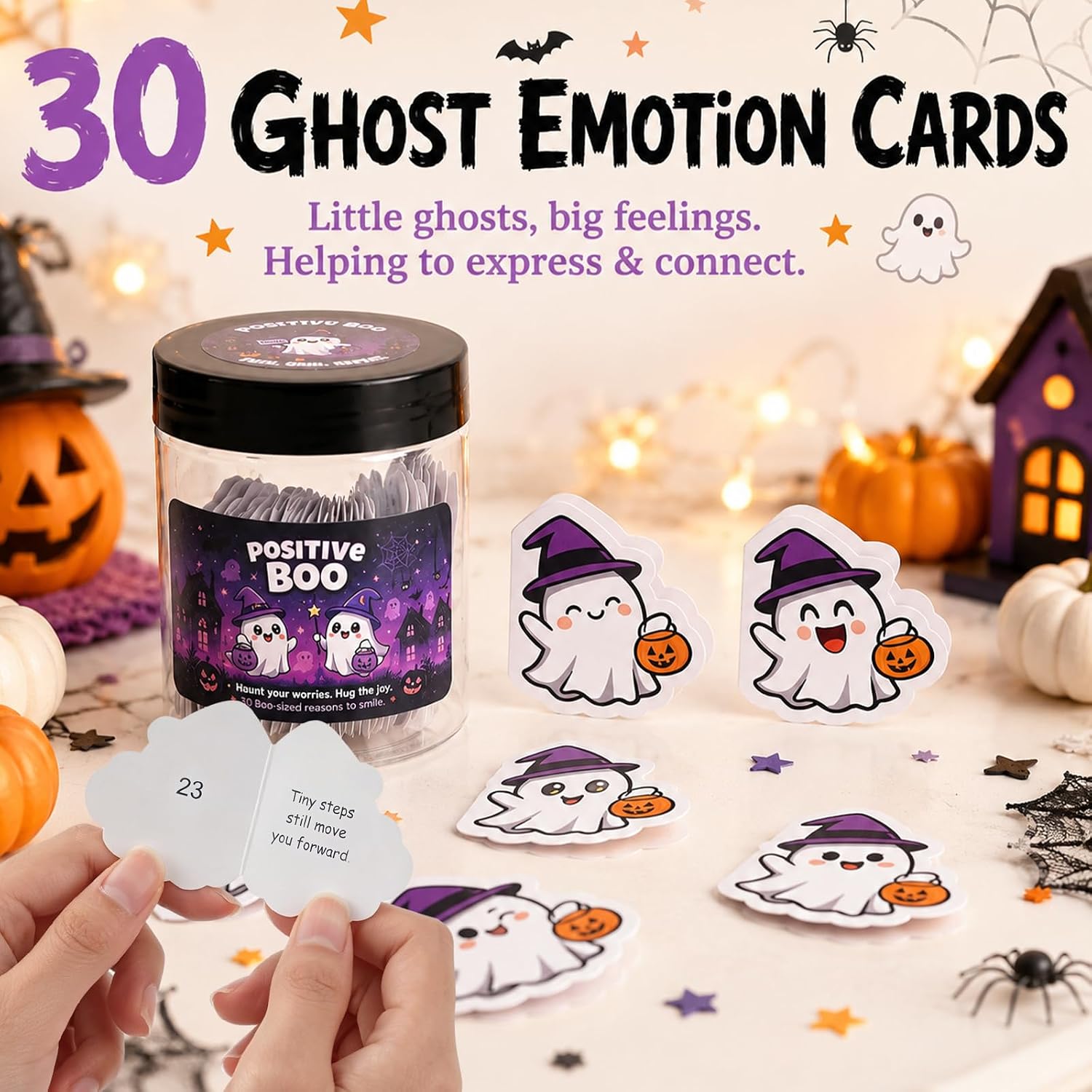 Purple Halloween Self-Care Boo Basket - image 6