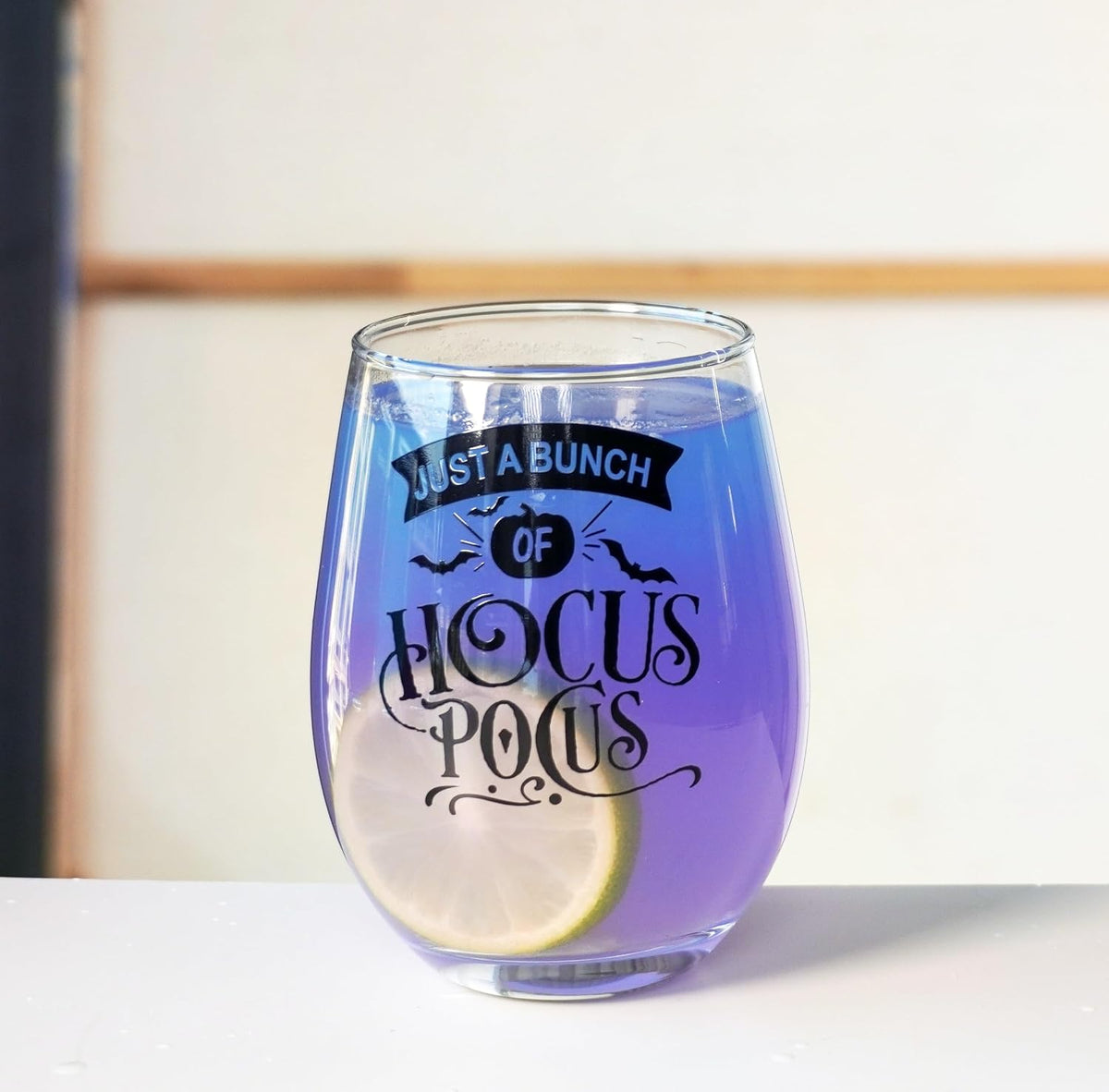 Halloween Stemless Wine Glass Set - 4 Pack, 18 oz - product image 6
