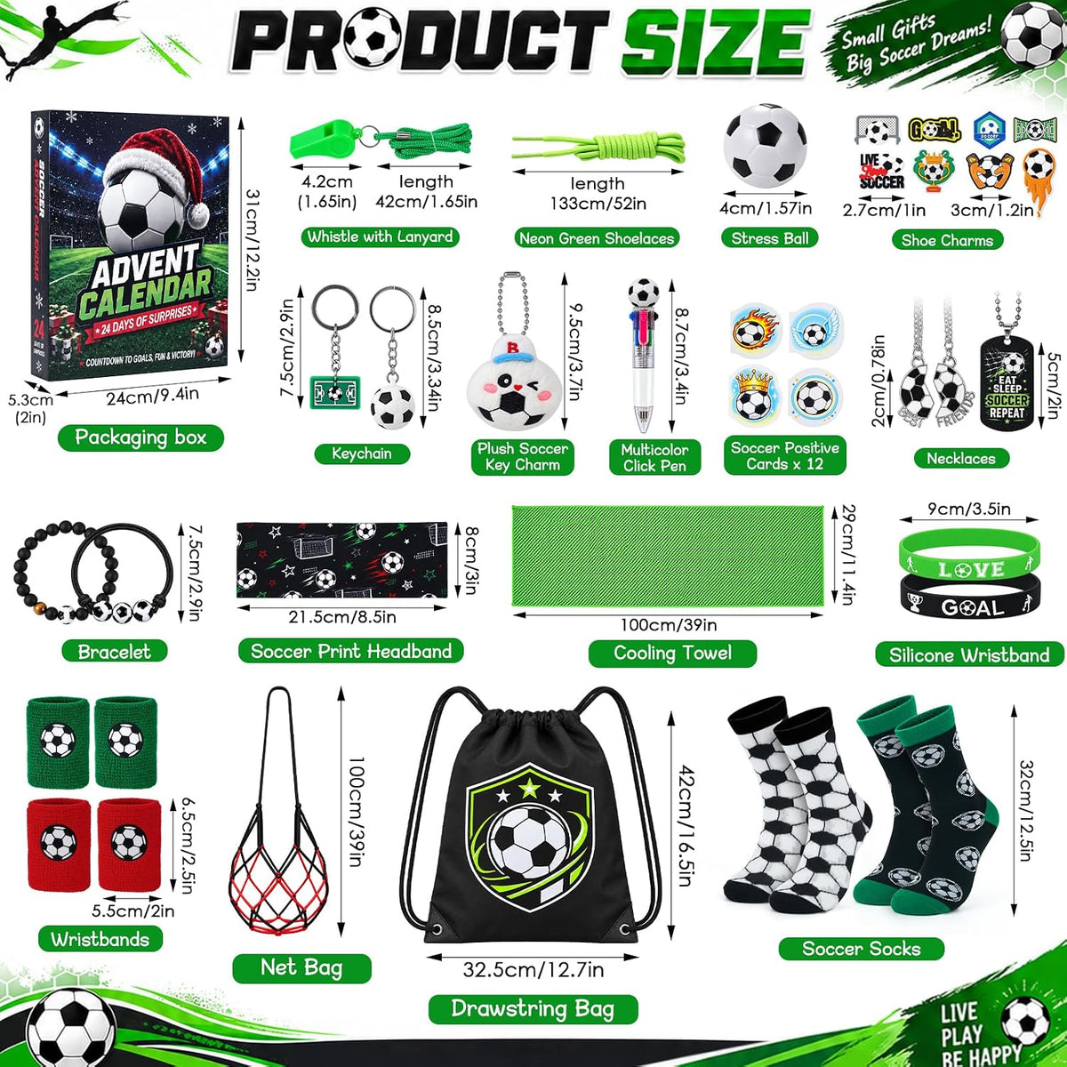 Mason Life Soccer Advent Calendar - 24 Days - product view 2