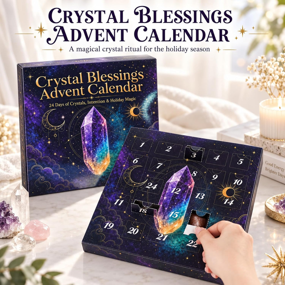 ONEHAUS Crystal Advent Calendar - 24 Days - product view 7