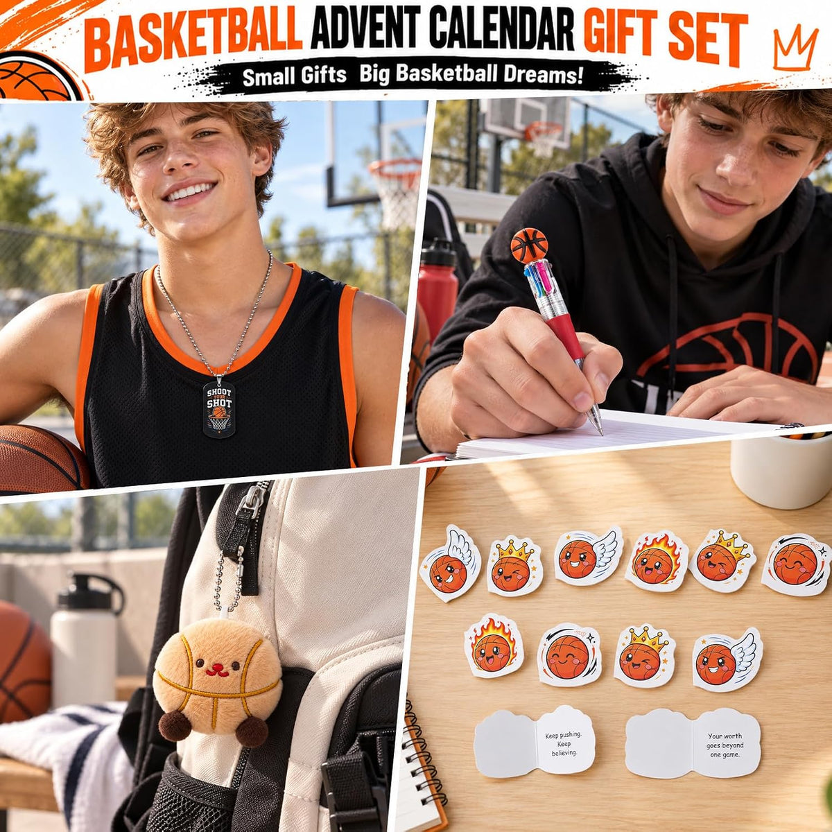Mason Life Basketball Advent Calendar - 24 Days - product view 6