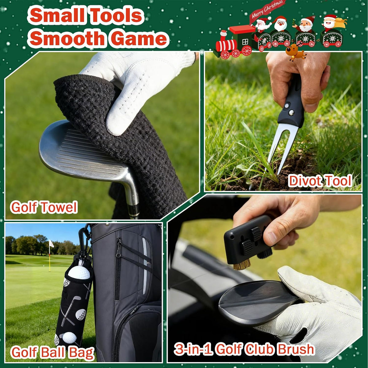 ONEHAUS Green Golf Advent Calendar - 24 Days - product view 4