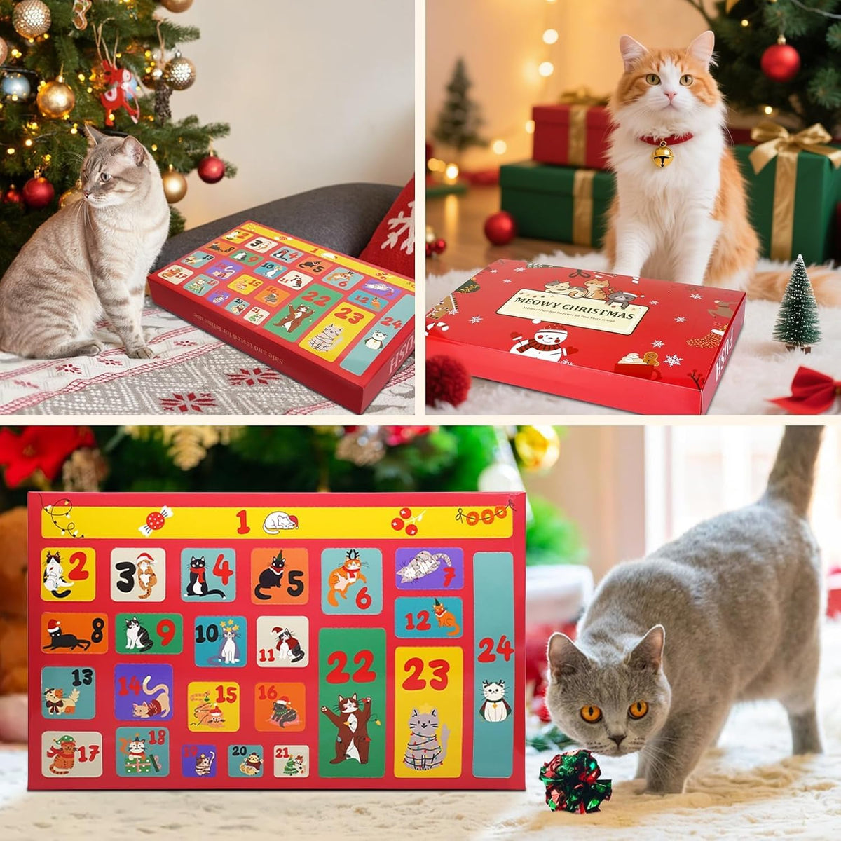 ANOTION Cat Toy Advent Calendar - 24 Days - product view 4