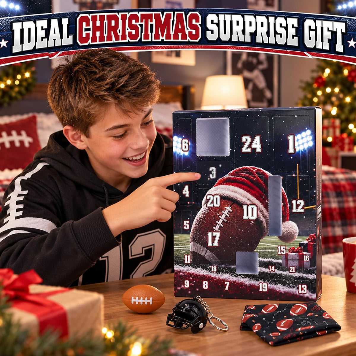 ANOTION American Football Advent Calendar - 24 Days - product view 3