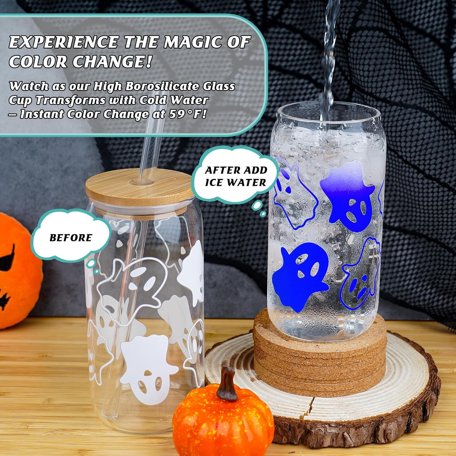 Halloween Can Glass - 18 oz product image 2