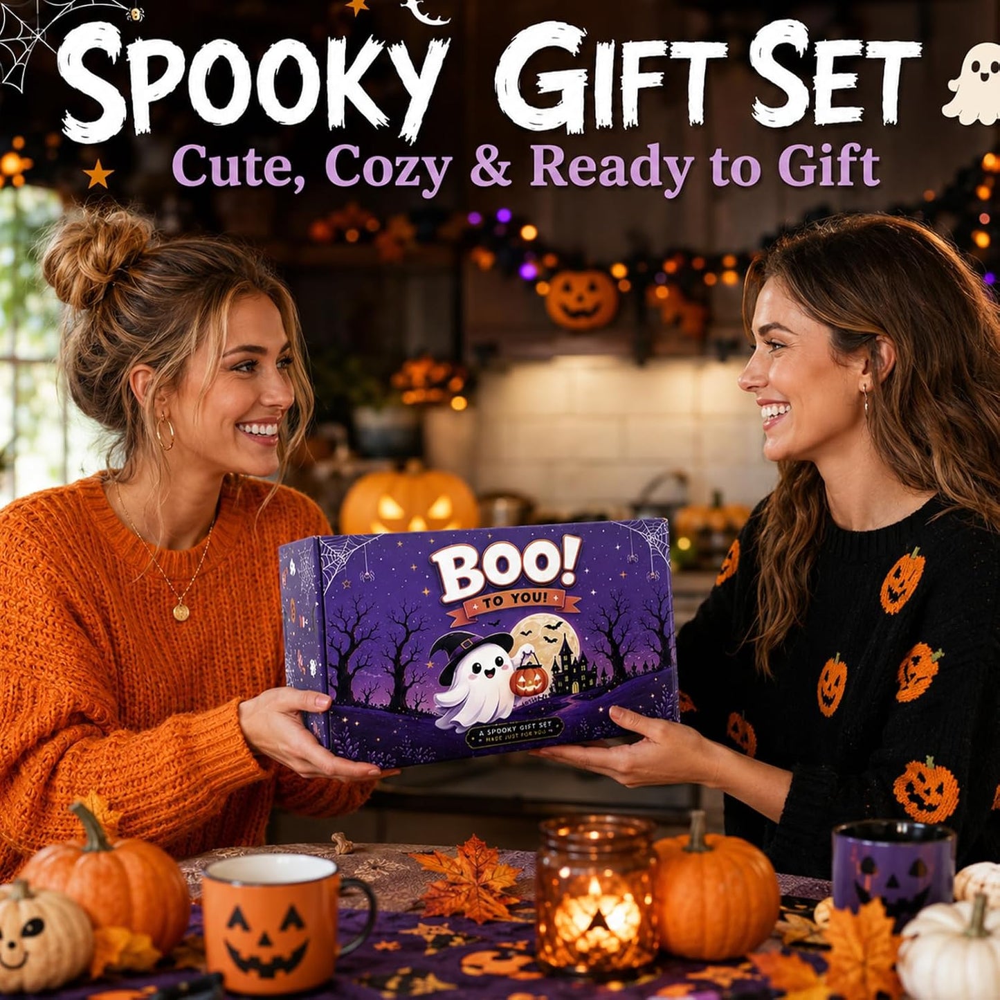 Purple Halloween Self-Care Boo Basket - image 8