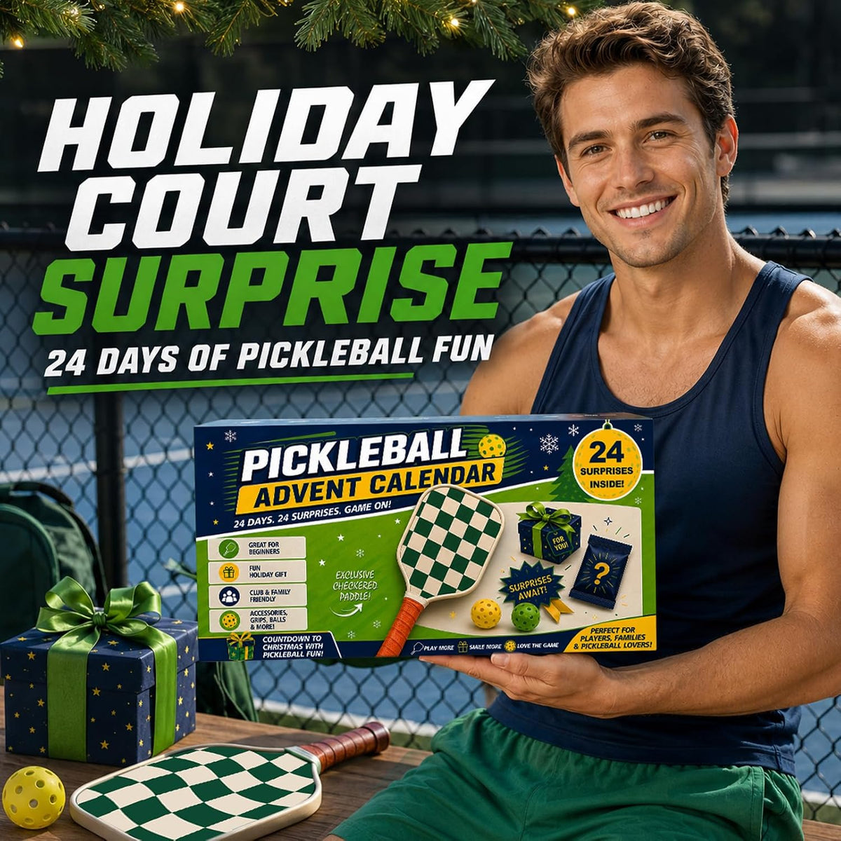 ONEHAUS Pickleball Advent Calendar - 24 Days - product view 7