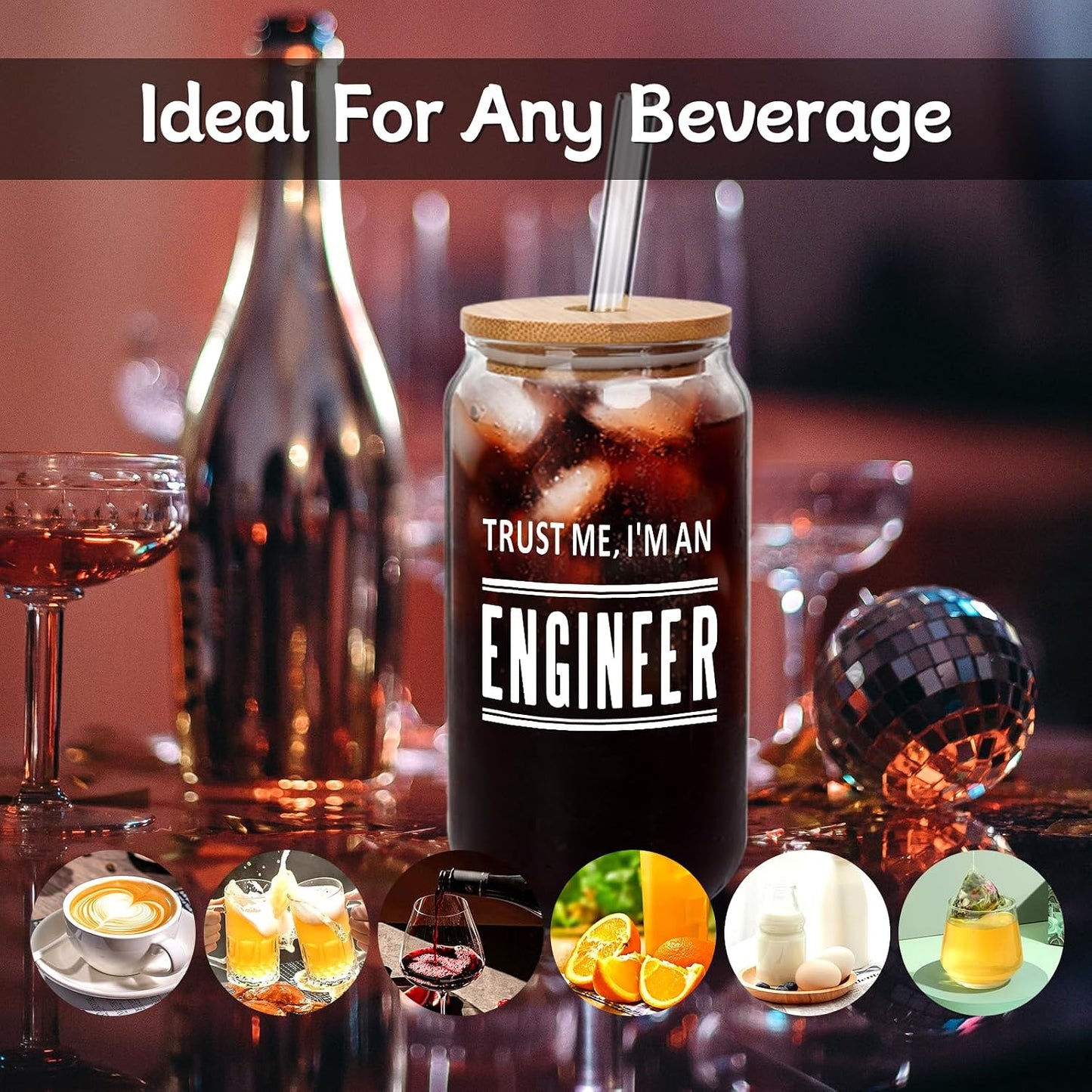 Themed Can Glass - 18 oz product image 5