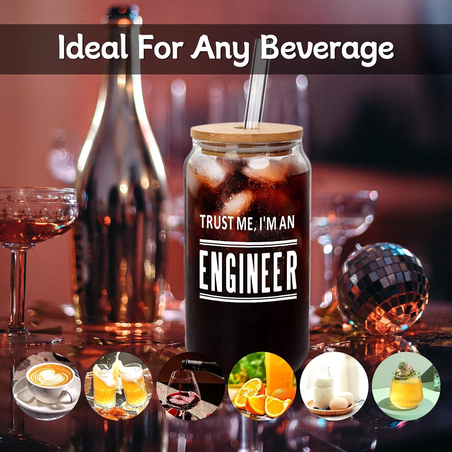 Themed Can Glass - 18 oz product image 5