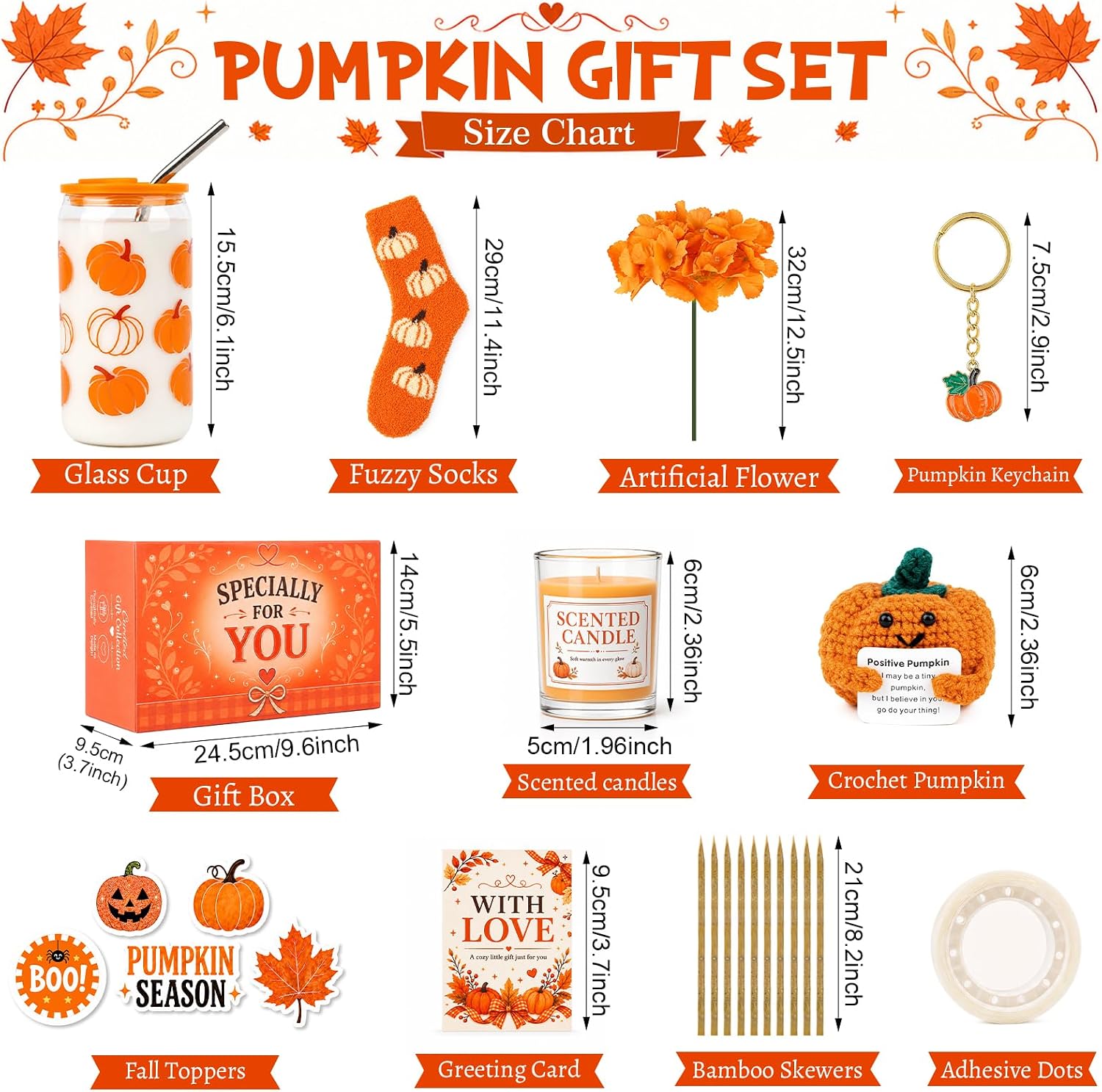 Fall Pumpkin Gift Basket for Women - image 2