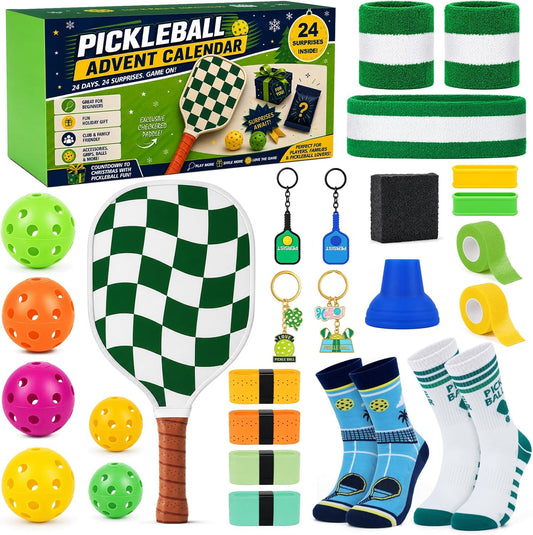 ONEHAUS Pickleball Advent Calendar - 24 Days - set and countdown packaging