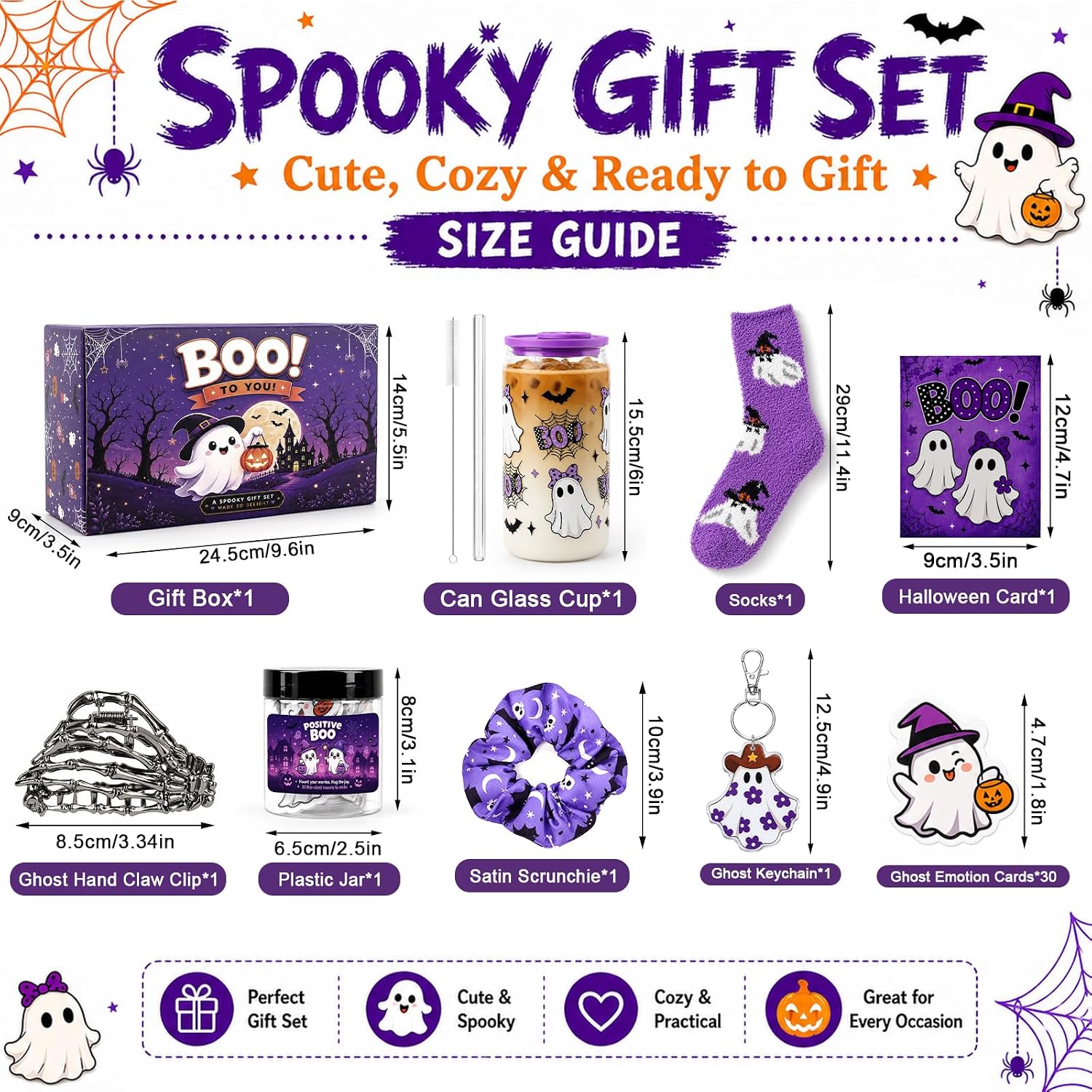 Purple Halloween Self-Care Boo Basket - image 2