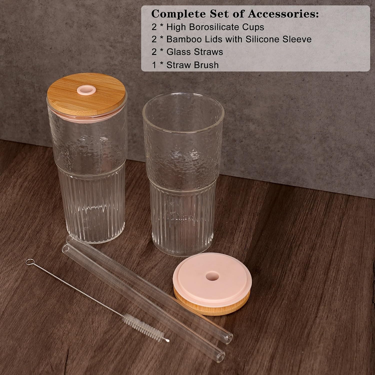 Bamboo Mason Jar - 22 oz product image 6