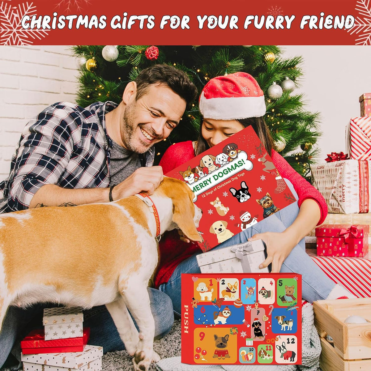 ANOTION Dog Toy Advent Calendar - 12 Days - product view 6