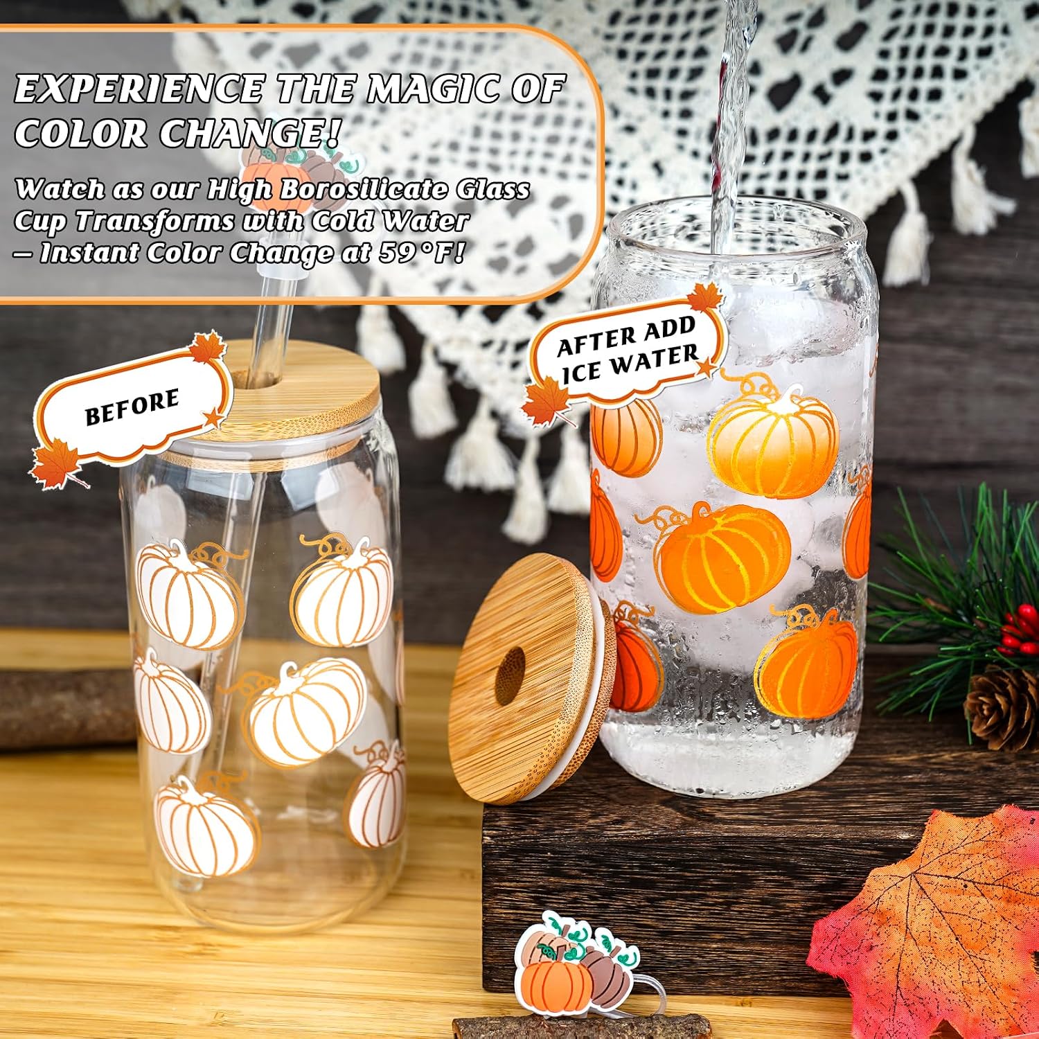 Fall Can Glass - 18 oz product image 9