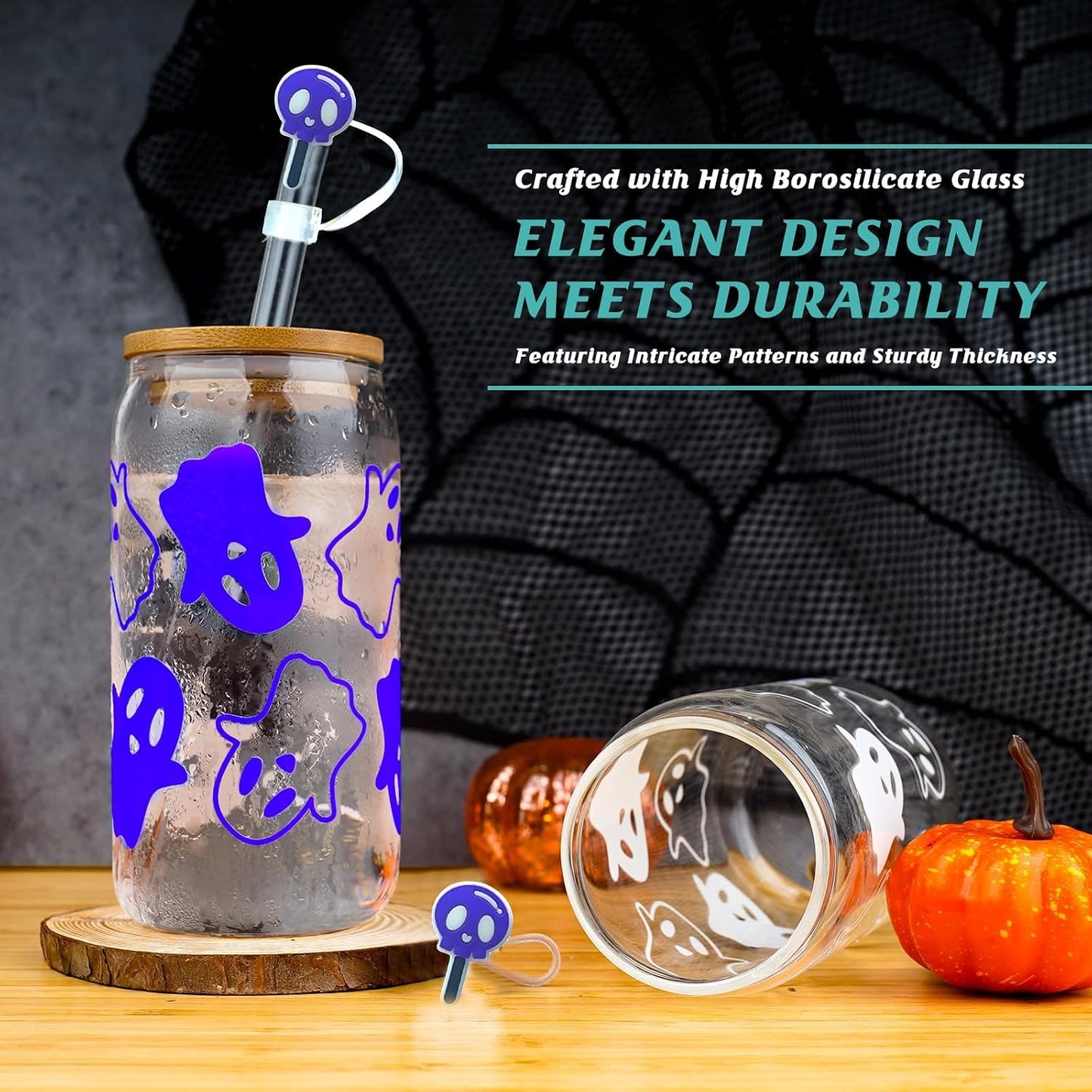 Halloween Can Glass - 18 oz product image 3