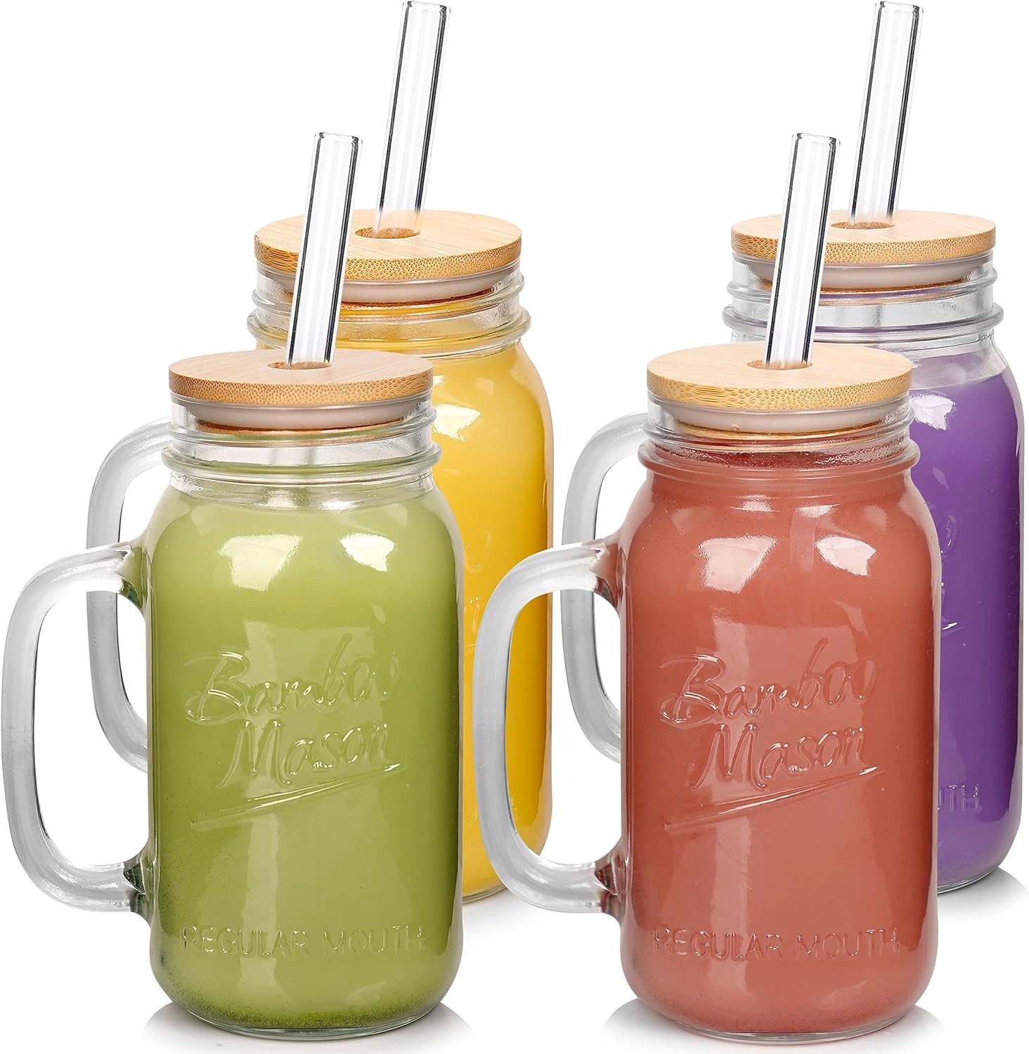 24oz Mason Jar with Handle - 24 oz product image 1