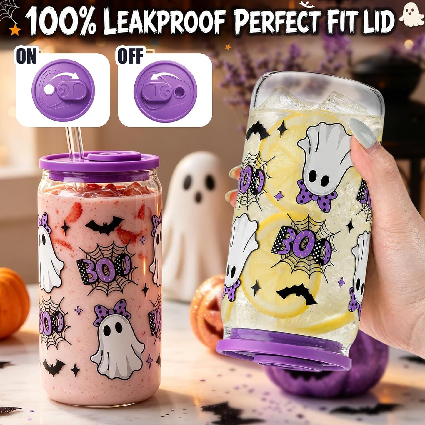 Purple Halloween Self-Care Boo Basket - image 5