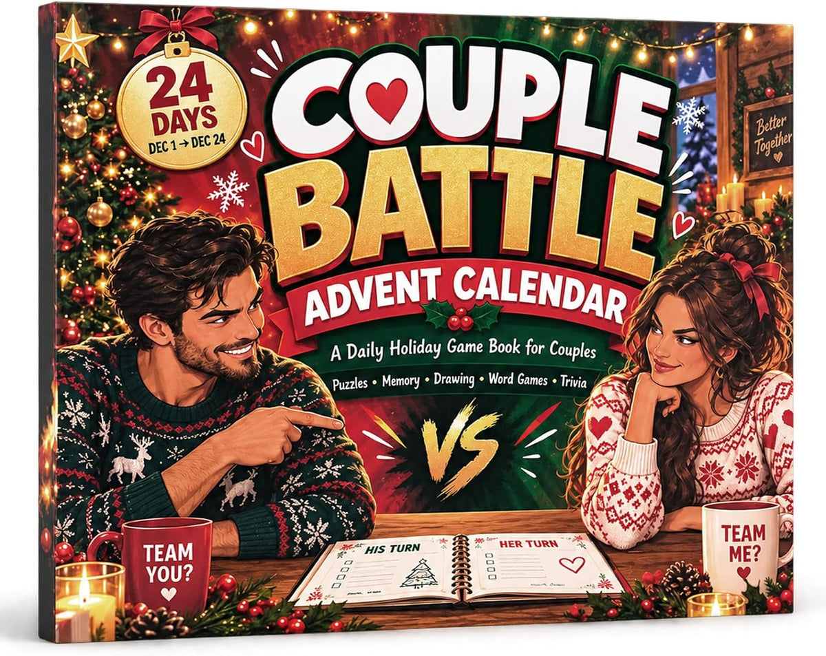 Mason Life Couples Challenge Advent Calendar - 24 Days - set and countdown packaging