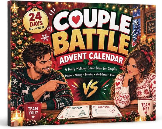 Mason Life Couples Challenge Advent Calendar - 24 Days - set and countdown packaging