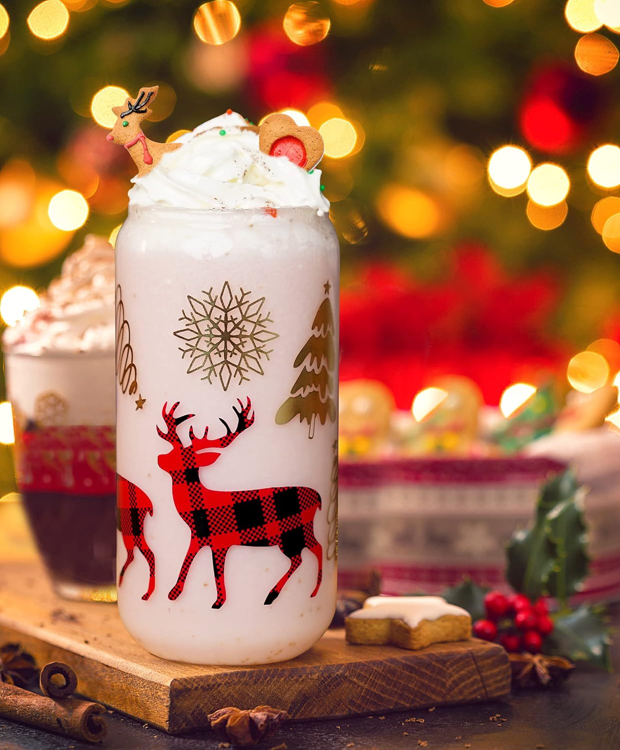 Christmas Can Glass - 18 oz product image 4