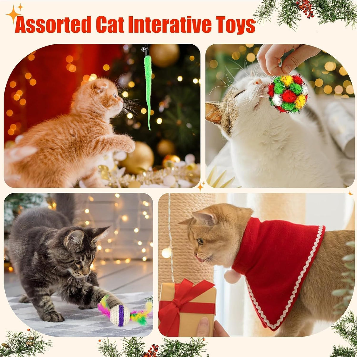 ANOTION Cat Toy Advent Calendar - 24 Days - product view 7