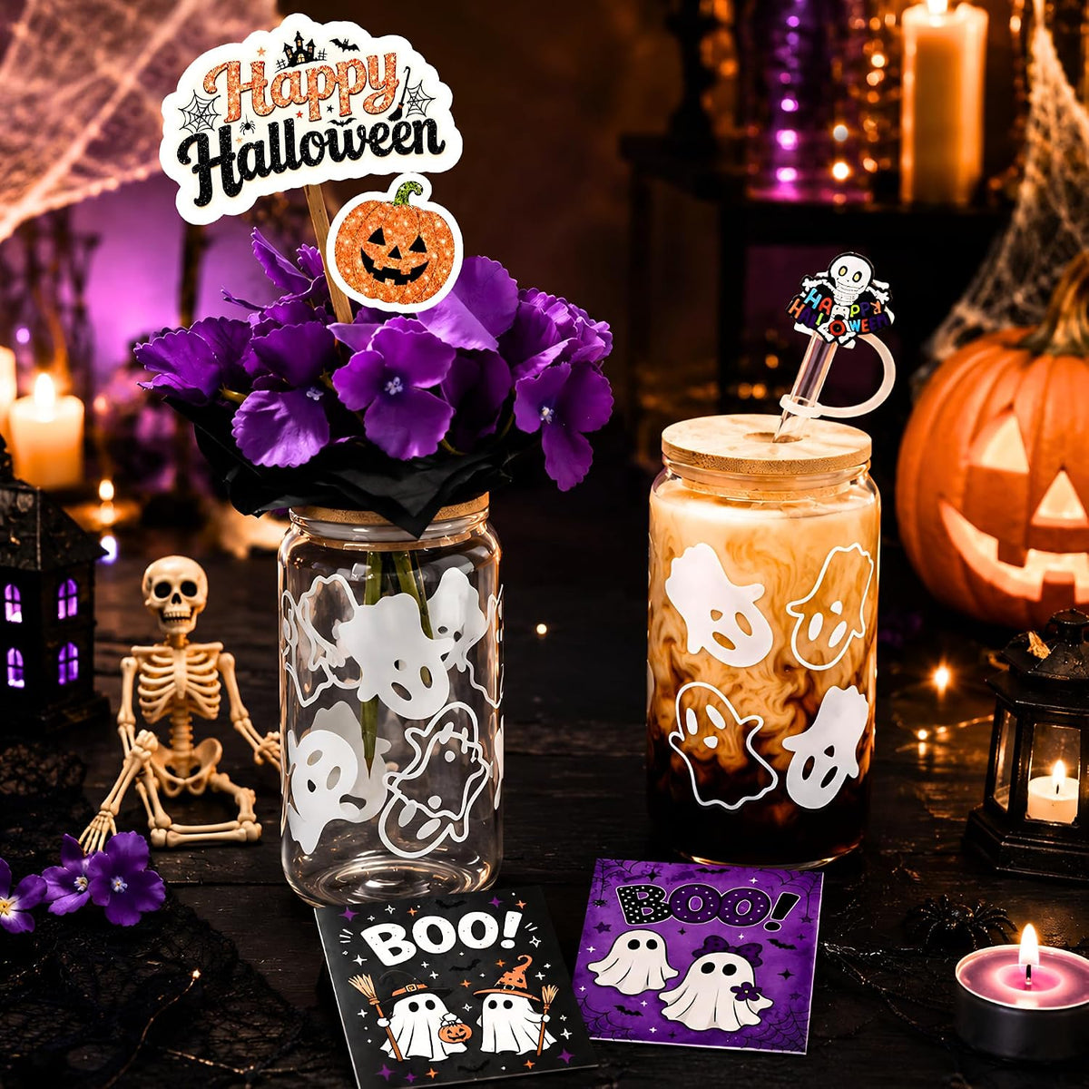 Halloween Ghost Cup Bouquet Gift Set - 2 Pack - product image 7