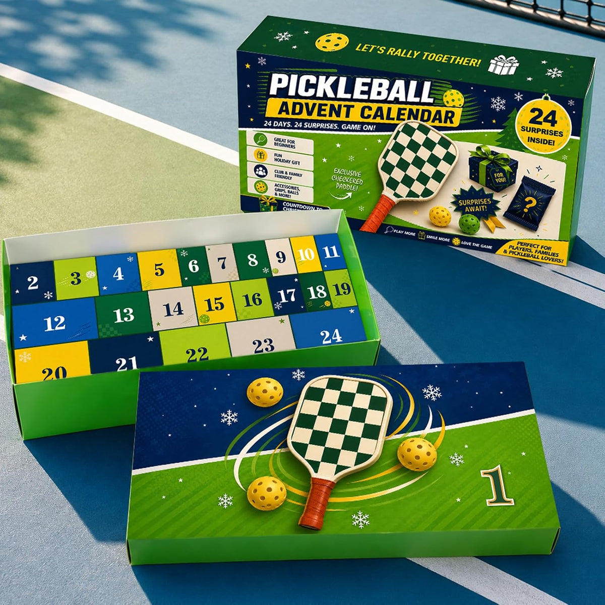 ONEHAUS Pickleball Advent Calendar - 24 Days - product view 2