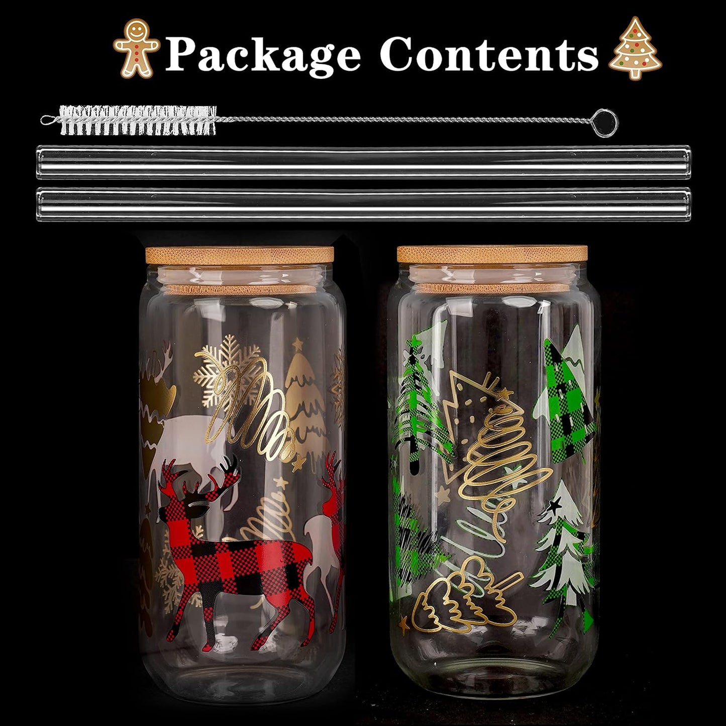 Christmas Can Glass - 18 oz product image 7