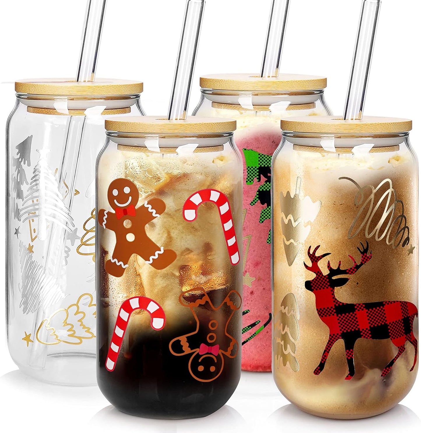 Christmas Can Glass - 18 oz product image 8